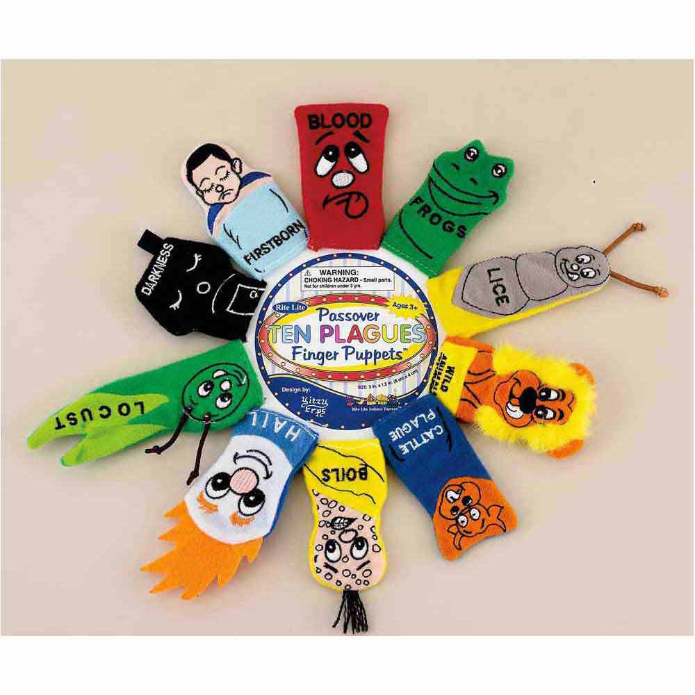 10 plagues puppets