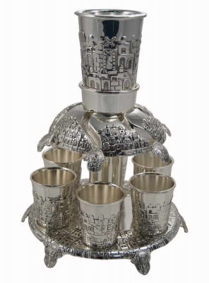 Kiddush Fountains For The Sabbath - Traditions Jewish Gifts