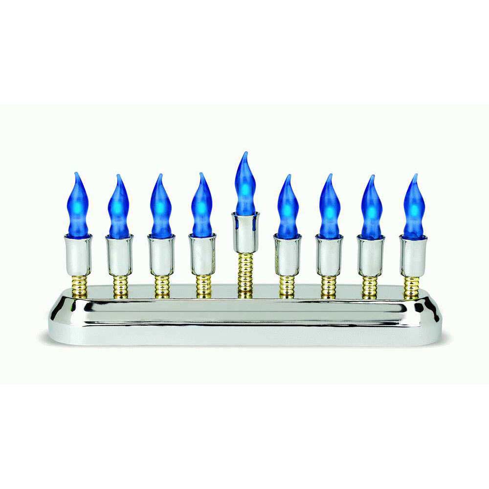 Electric Menorah For HanukkahL.E.D. Battery Operated