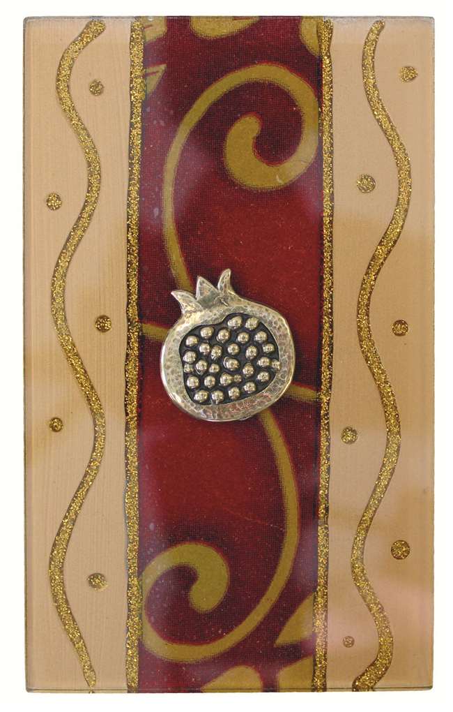 Decoupaged Large Matchbox Cover By Lily ShohatJudaica