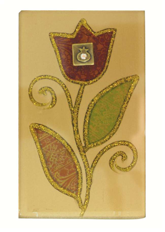 Hand Decorated Large Matchbox CoverJudaica