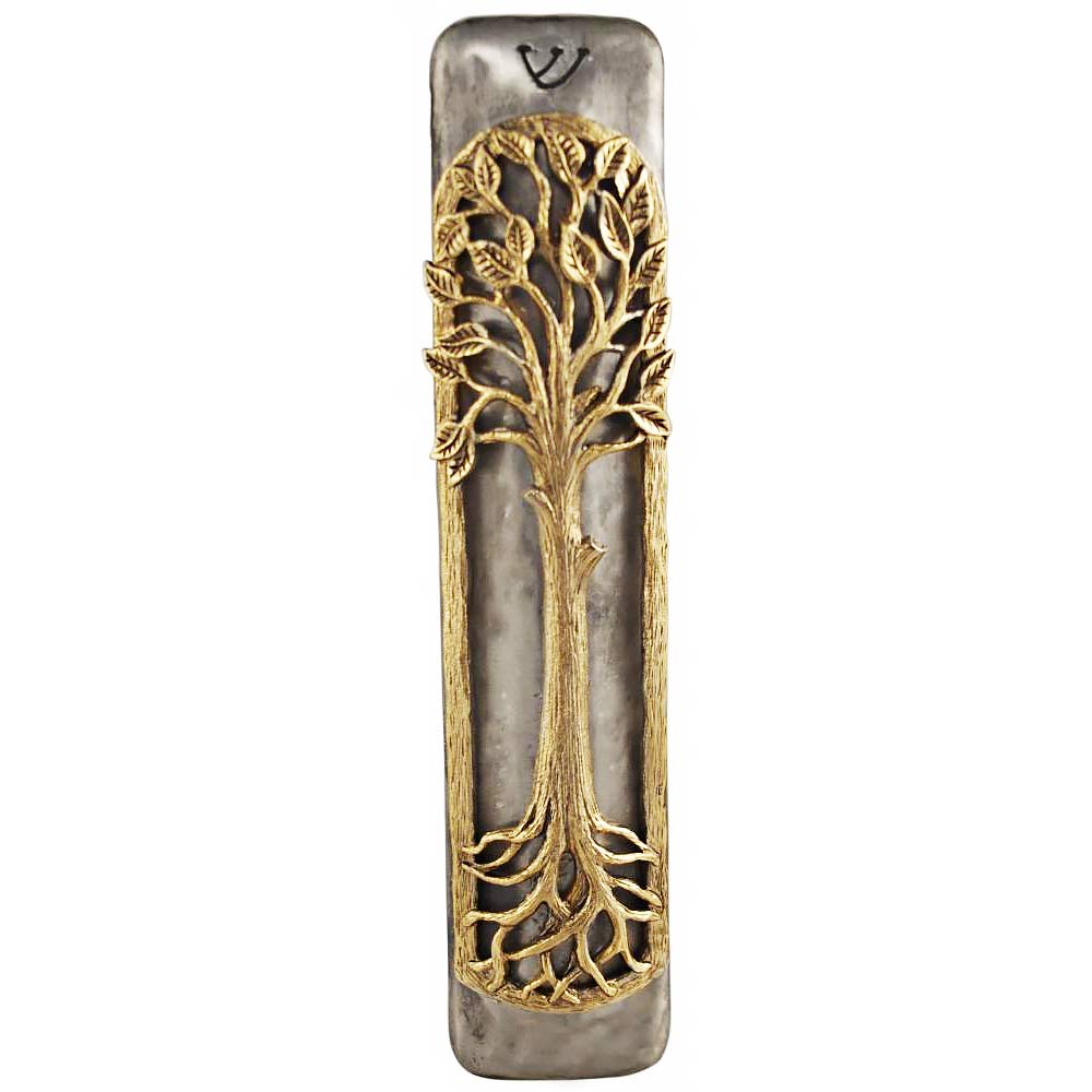 Tree Of Life Mezuzah By Quest