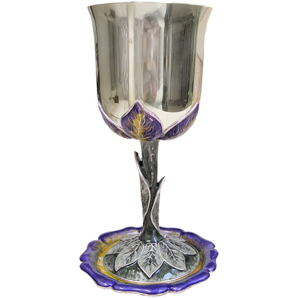 Flower Stem Kiddush CupJudaicaQuest Gifts