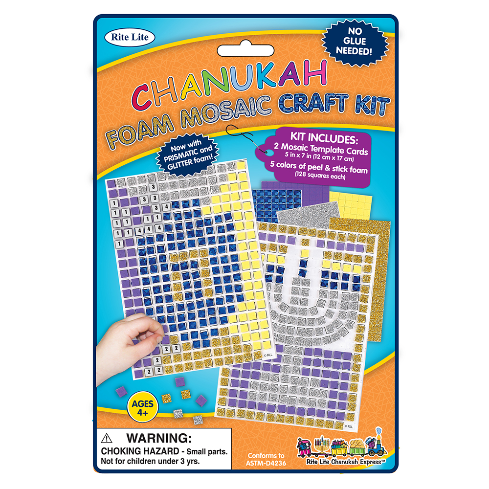 Chanukah Foam Mosaic Kit