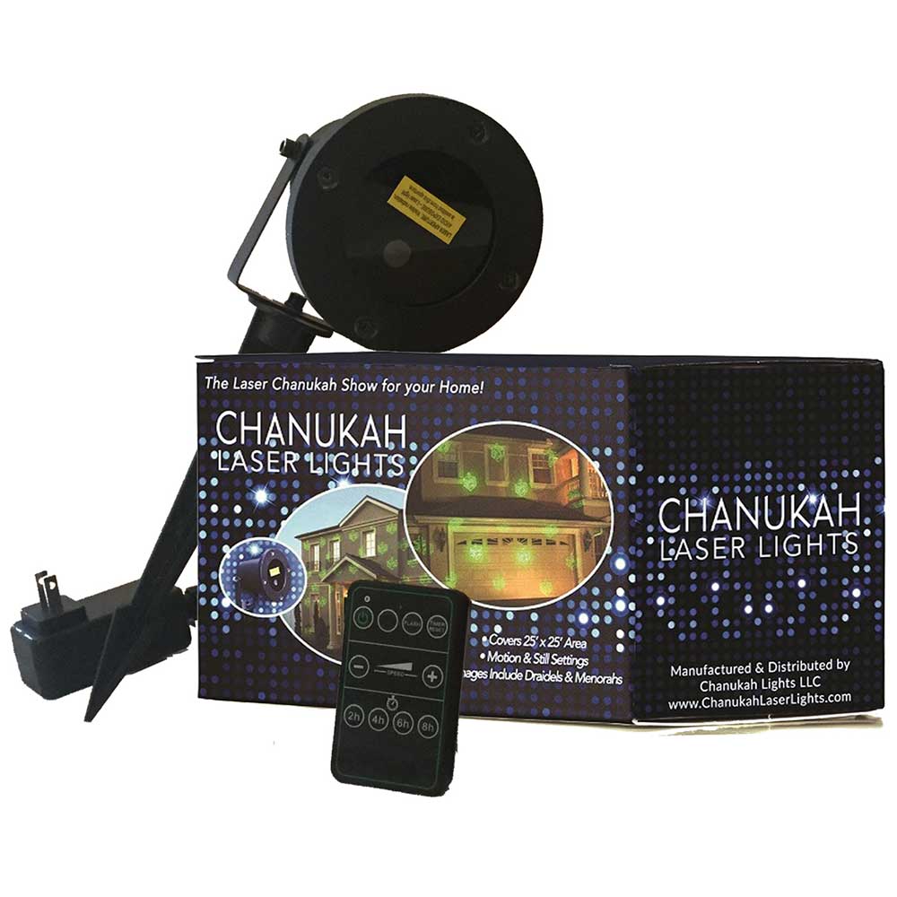 Hanukkah Themed Laser Light