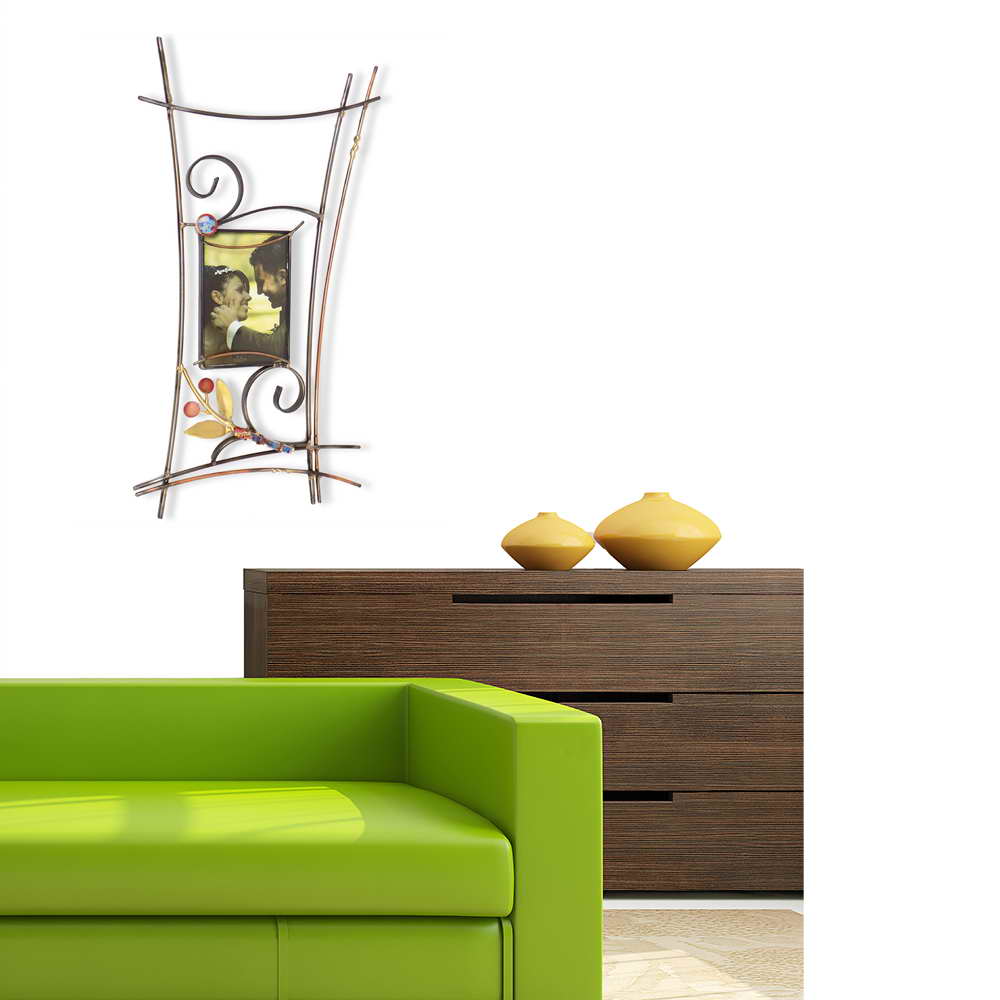 Gary Rosenthal Large Vertical Wedding Glass Picture Wall Frame