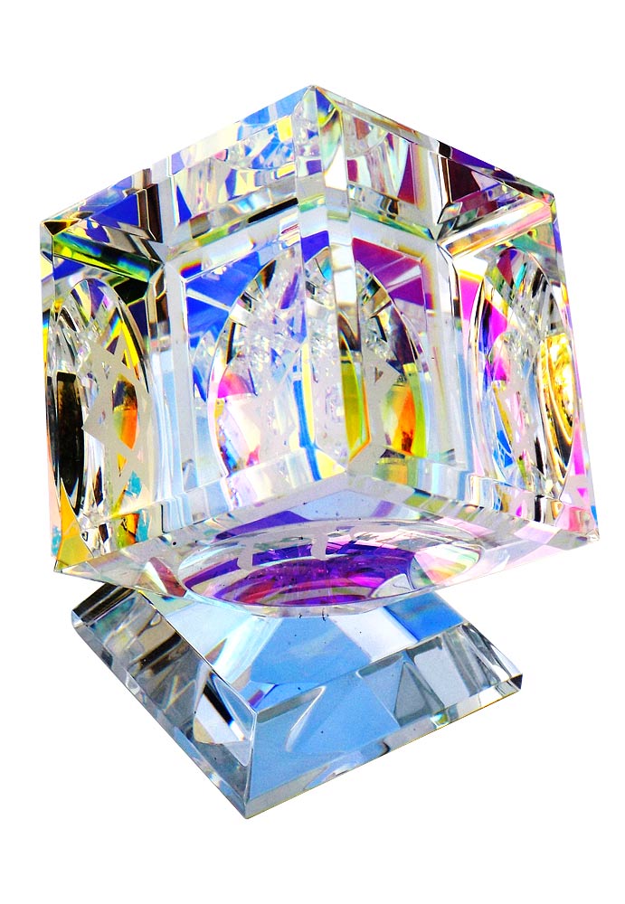Prismatic Crystal Jewish Sculpture