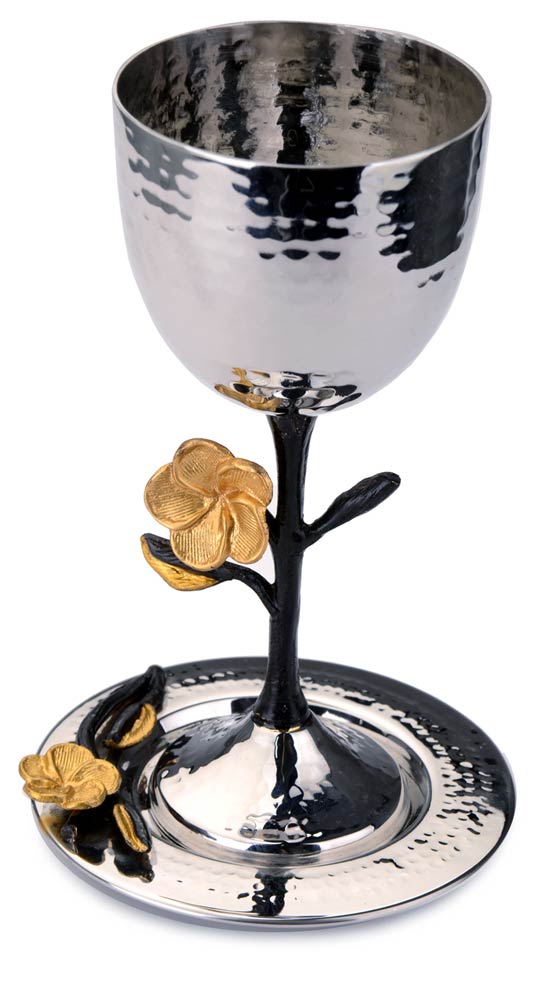 Jewish GiftsShabbatStainless Steel Shabbat Kiddush Cup For Jewish Sabbath